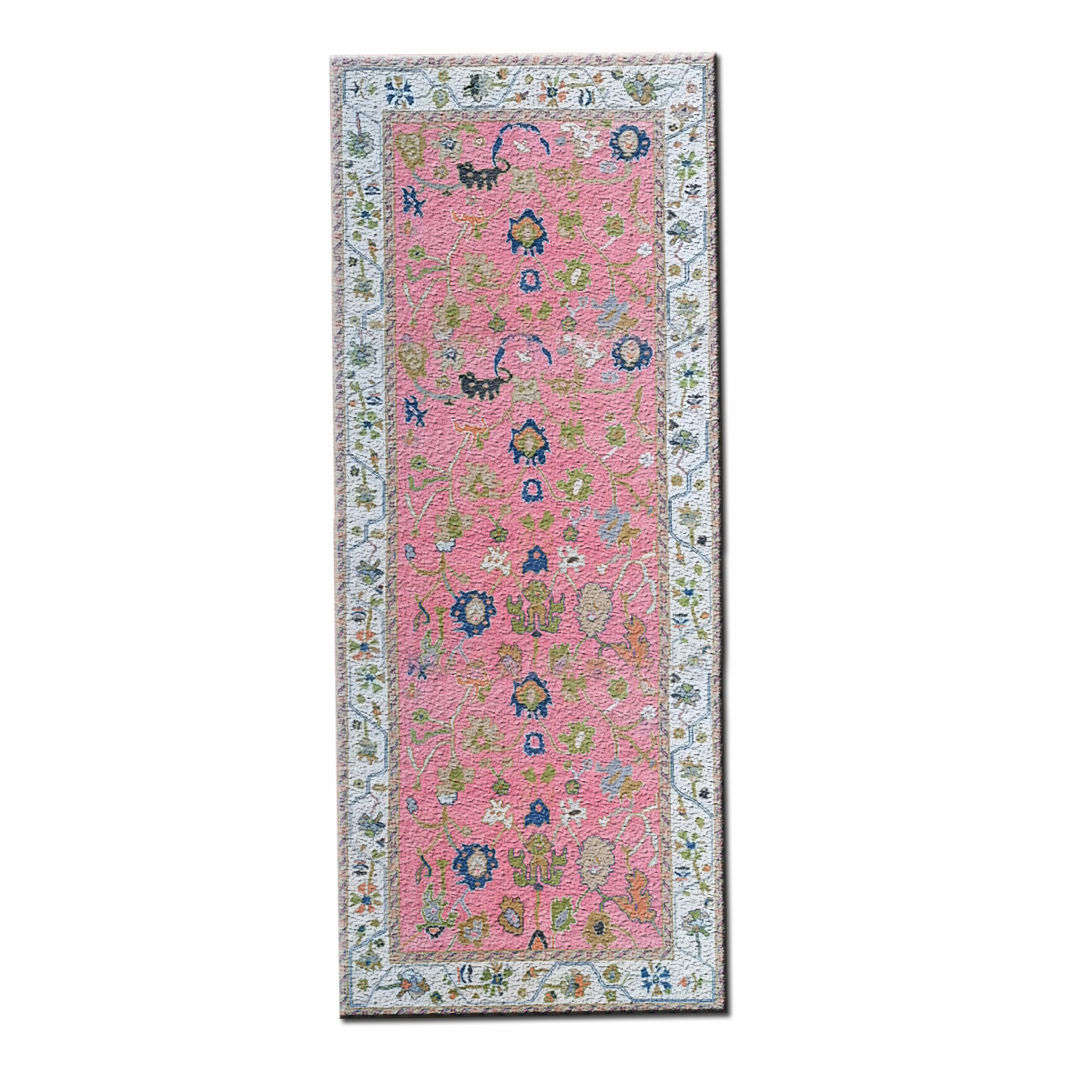SAVENILA - Hand Knotted Oushak Carpet